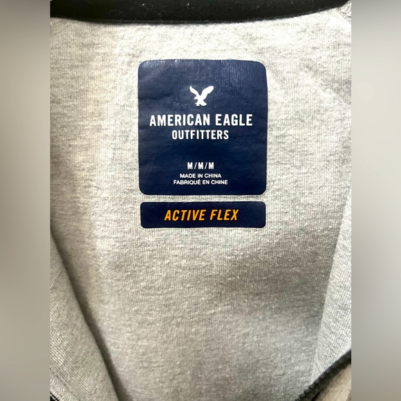 American Eagle Active Flex Mens Sweater with Zipper - Picture 2 of 5